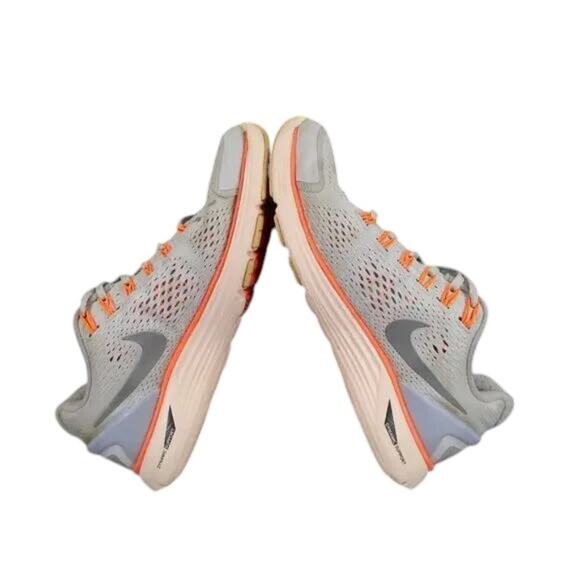 Nike Shoes Womens 7.5 Athletic Trainer Lunarglide 4 Running Sneaker Comfort Grey - Picture 7 of 13
